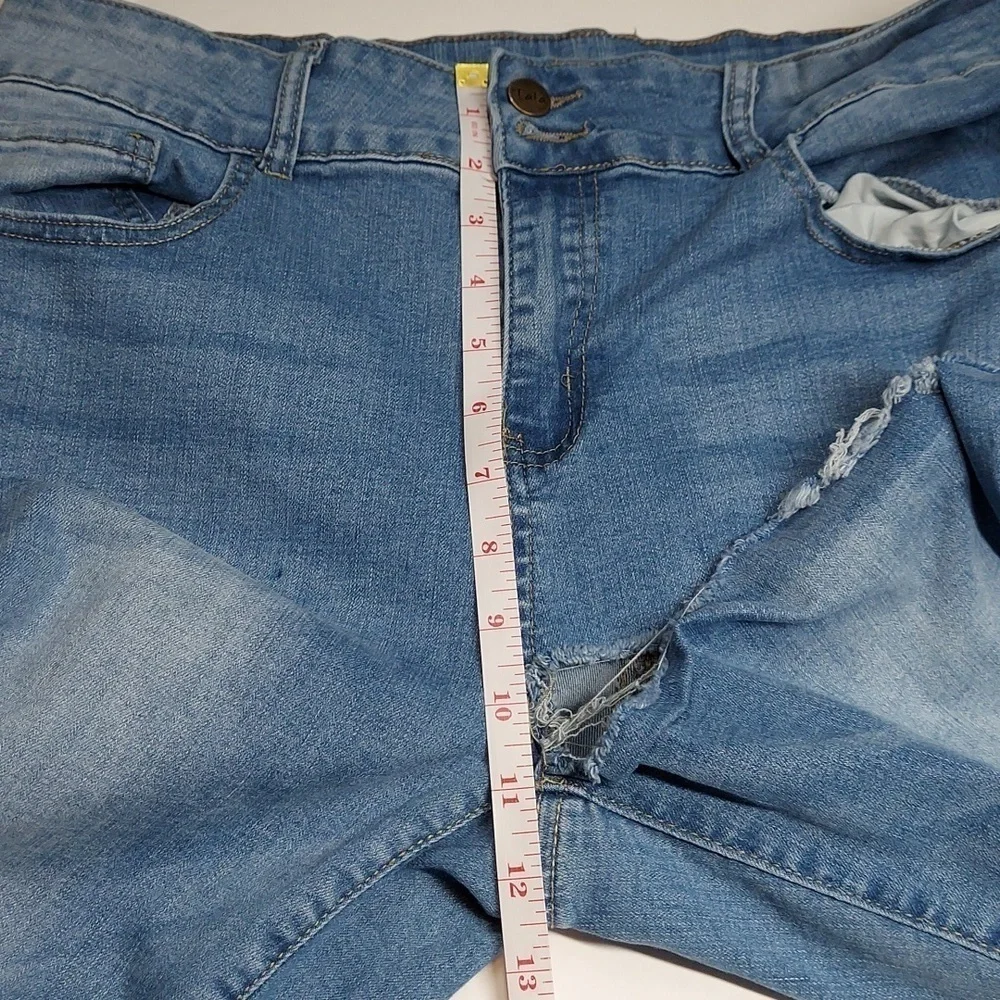 Tala Distressed Denim Jeans Size 14 - Picture 8 of 14